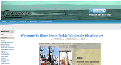 Desktop Screenshot of blackhookbiggametacklewholesale.com